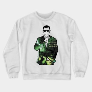 A Portrait of Wong Kar-Wai director of Fallen Angels Crewneck Sweatshirt